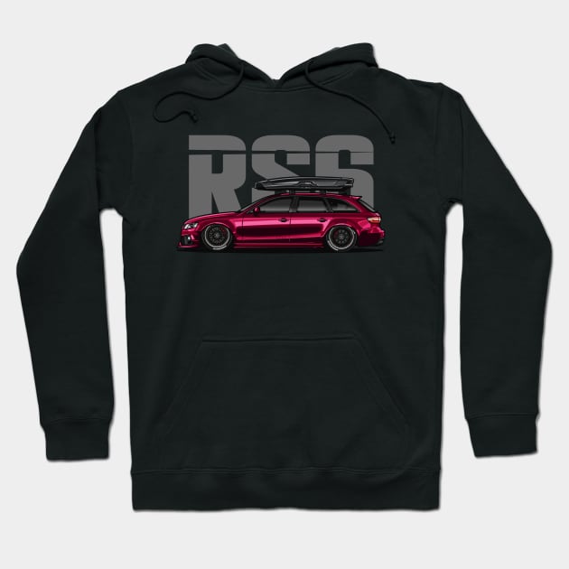 RS6 Avant - Touring Mode (Marron) Hoodie by Jiooji Project